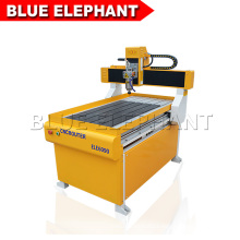 Jinan blue elephant 3 axis smart cnc router 60 90 with water tank